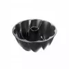 Forma de bolo Kaiser 2300646787 redonda superfície canelada 255x257x110 mm