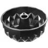 Forma de bolo Kaiser 2300646794 redonda superfície canelada 25,5x25,5x11,5 mm