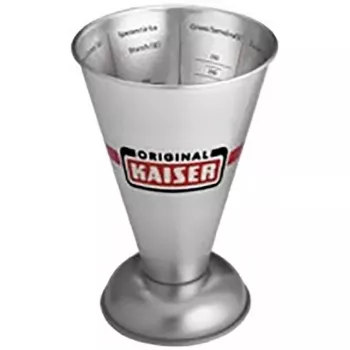 Copo medidor Kaiser 23 0076 9080 0,5 l aço inoxidável
