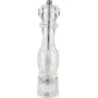 Saleiro PEUGEOT NANCY acrílico transparente 30 cm, moinho manual para sal