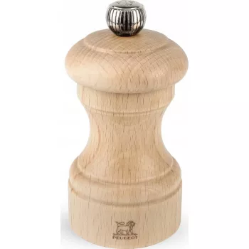 Moinho de pimenta PEUGEOT BISTRO madeira de faia 10 cm, moinho de pimenta manual