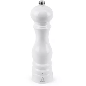 Moinho de sal PEUGEOT Paris 22 cm uSelect, madeira lacada a branco, moinho manual