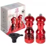 Duo de moinhos de pimenta e sal PEUGEOT Podium 18 cm, acrílico, vermelho