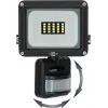 Projetor LED Brennenstuhl JARO 1060 P 10W 1150lm IP65 com detetor de movimento