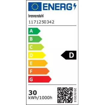 Holofote Brennenstuhl 1171250342 30 W LED preto IP65