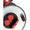 Extensão múltipla Brennenstuhl SC 3210 4 tomadas AC 3000 W preto vermelho prateado
