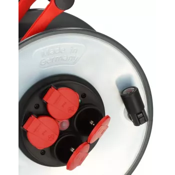 Extensão múltipla Brennenstuhl SC 3210 4 tomadas AC 3000 W preto vermelho prateado