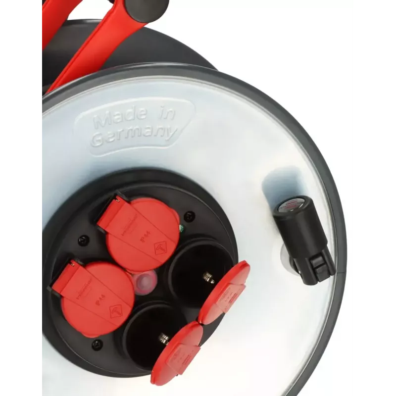 Extensão múltipla Brennenstuhl SC 3210 4 tomadas AC 3000 W preto vermelho prateado