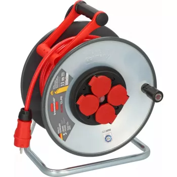 Extensão múltipla Brennenstuhl SC 3210 4 tomadas AC 3000 W preto vermelho prateado