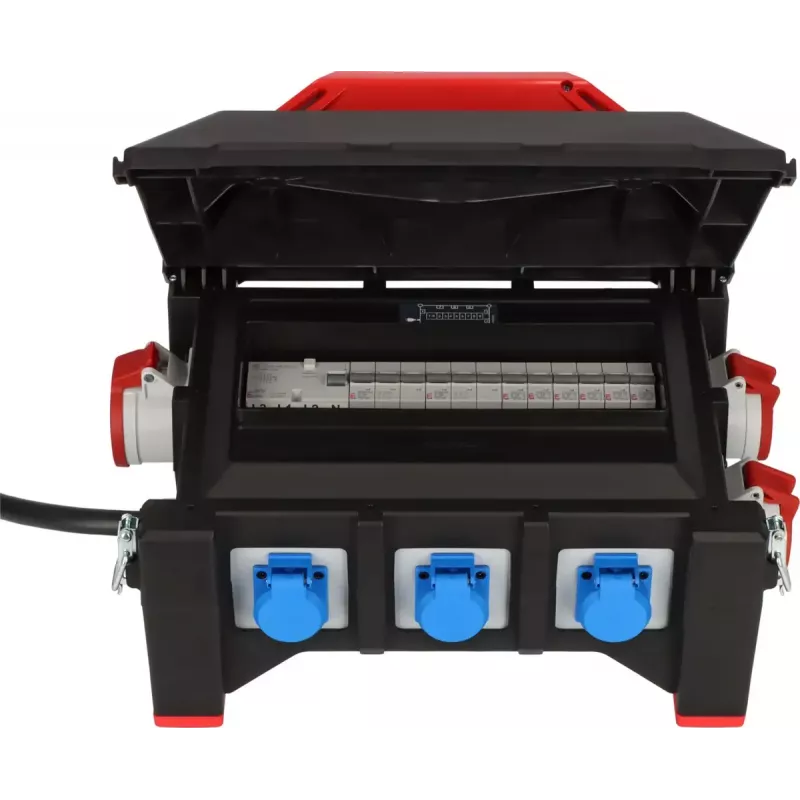 Unidade de distribuição de energia Brennenstuhl BSV 5-32A 9 tomadas AC preto