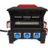 Unidade de distribuição de energia Brennenstuhl BSV 5-32A RCD 9 tomadas AC preto