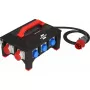 Unidade de distribuição de energia Brennenstuhl BSV 5-32A RCD 9 tomadas AC preto