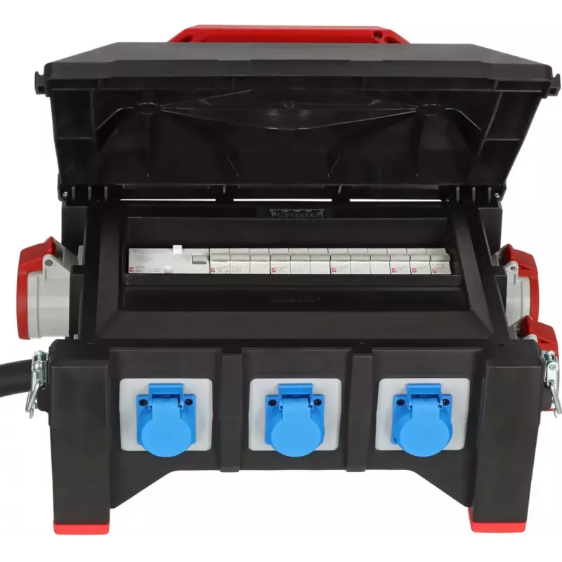 Unidade de distribuição de energia Brennenstuhl BSV 5-63A 9 tomadas AC 400V 63A