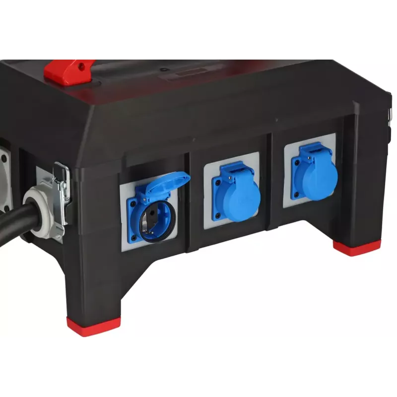 Unidade de distribuição de energia Brennenstuhl BSV 5-63A 9 tomadas AC 400V 63A