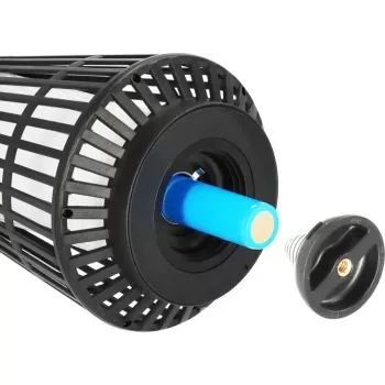 Candeeiro LED exterior a pilhas Brennenstuhl FL 100 A — lâmpada LED portátil a pilhas para exterior