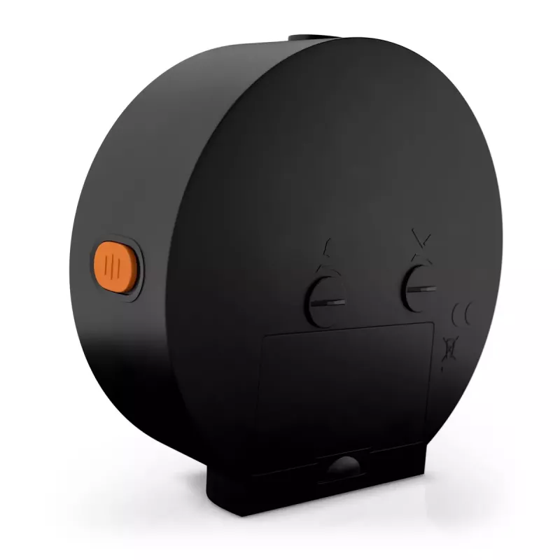 Despertador de quartzo Mebus 25628 preto
