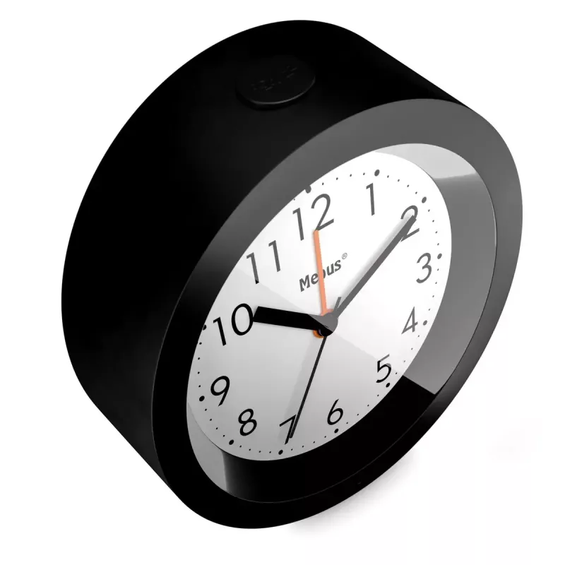 Despertador de quartzo Mebus 25628 preto