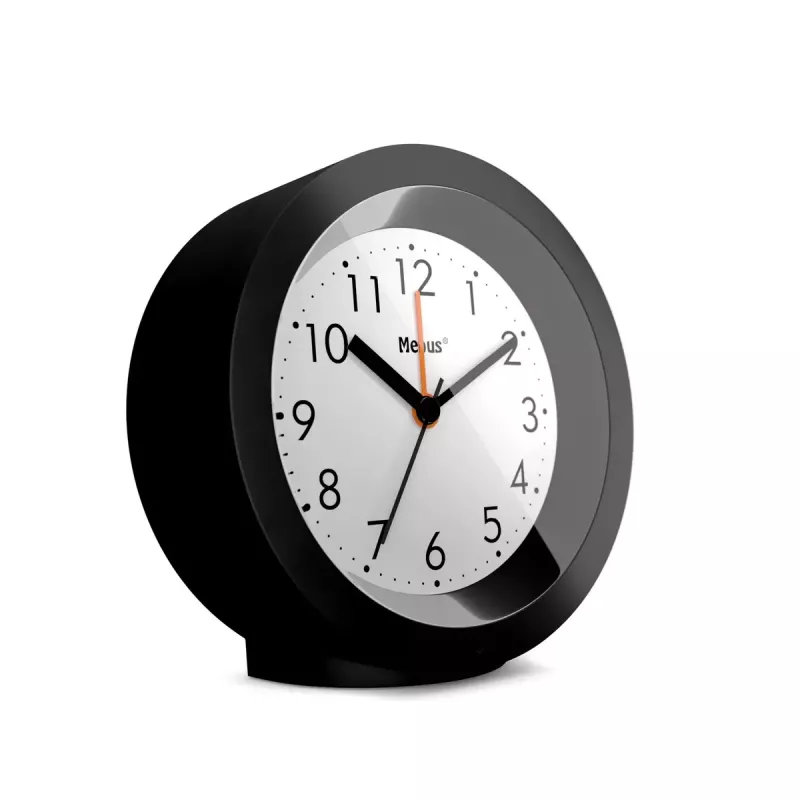 Despertador de quartzo Mebus 25628 preto
