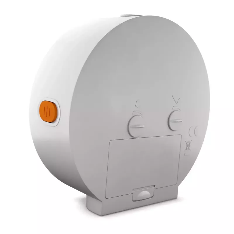 Despertador de quartzo Mebus 25629 branco