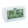 Despertador Mebus 51461 branco com visor LCD e medição de temperatura