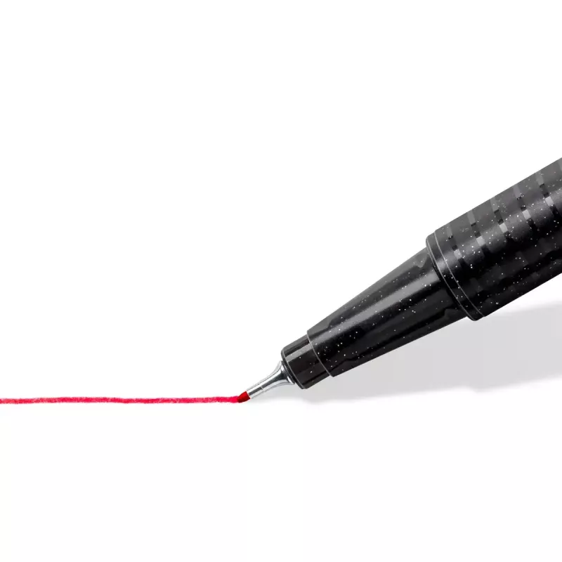 Caneta de feltro fina Staedtler 334-S BK4 Ultra Fine preto azul verde vermelho 4 unid.
