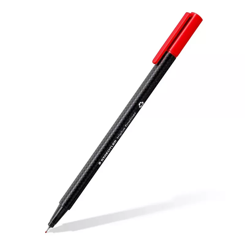 Caneta de feltro fina Staedtler 334-S BK4 Ultra Fine preto azul verde vermelho 4 unid.