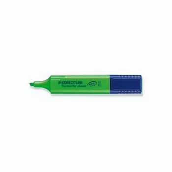 Marcador fluorescente Staedtler Textsurfer 364 verde — marcador fluorescente, ponta única, verde
