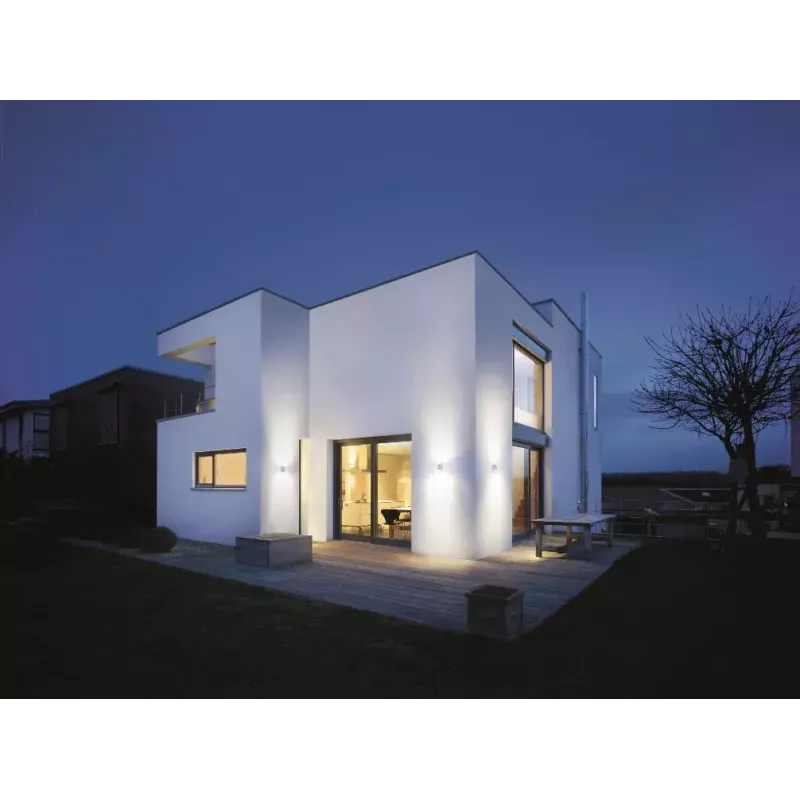 Aplique de parede exterior STEINEL L 910 LED 11 W antracite branco