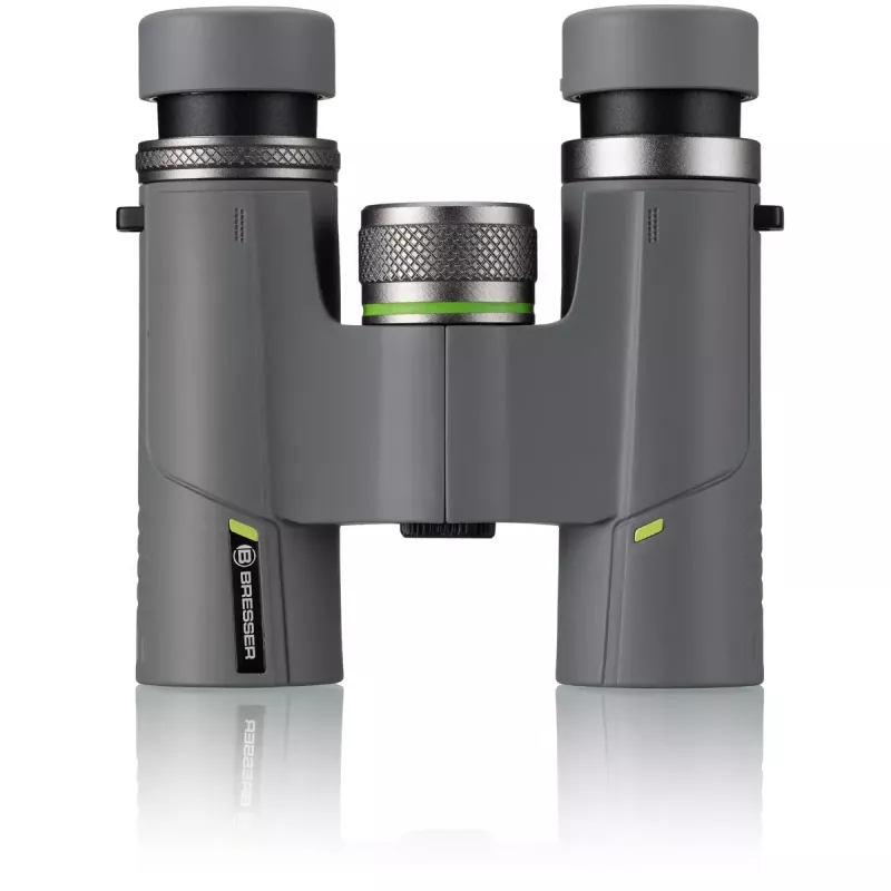 Binóculos Bresser Optics Wave 10x25 BaK-4 cinzento ampliação 10x