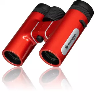 Binóculos Bresser Spirit 6x24 compactos e leves, vermelhos — ampliação 6x, objetiva 24 mm