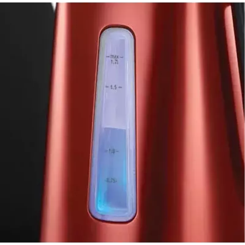 Chaleira elétrica Russell Hobbs 23210-70 1,7 l 2200 W vermelha