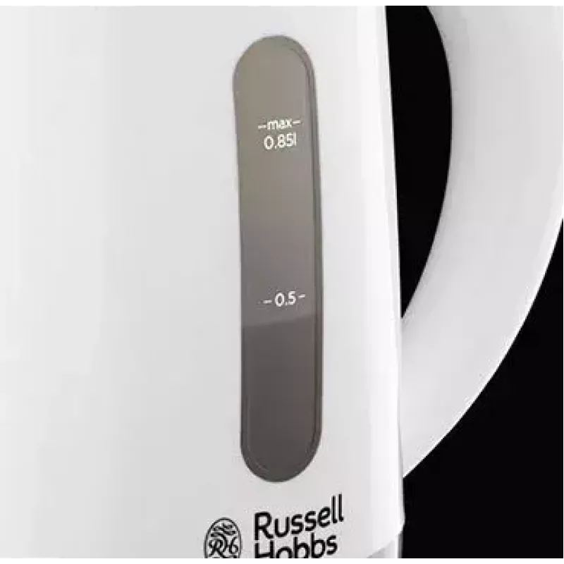 Chaleira elétrica Russell Hobbs 0,85 L 1000 W cinzento branco