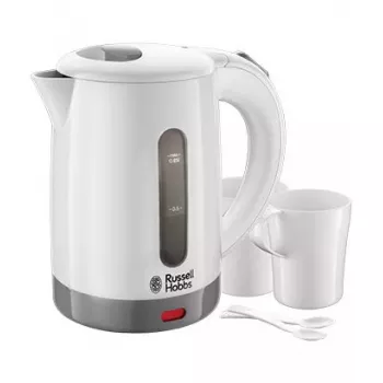 Chaleira elétrica Russell Hobbs 0,85 L 1000 W cinzento branco