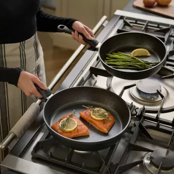 Frigideira Fissler Adamant Comfort redonda 24 cm preta