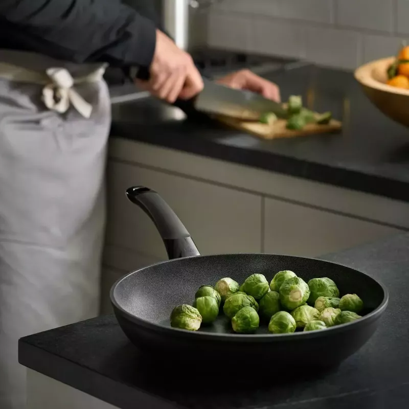 Frigideira multiusos Fissler Adamant Classic redonda 24 cm preta