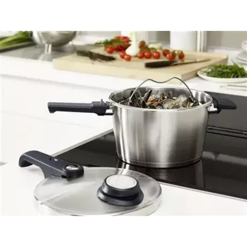 Panela de pressão Fissler Vitavit Premium 4,5 L aço inoxidável indução