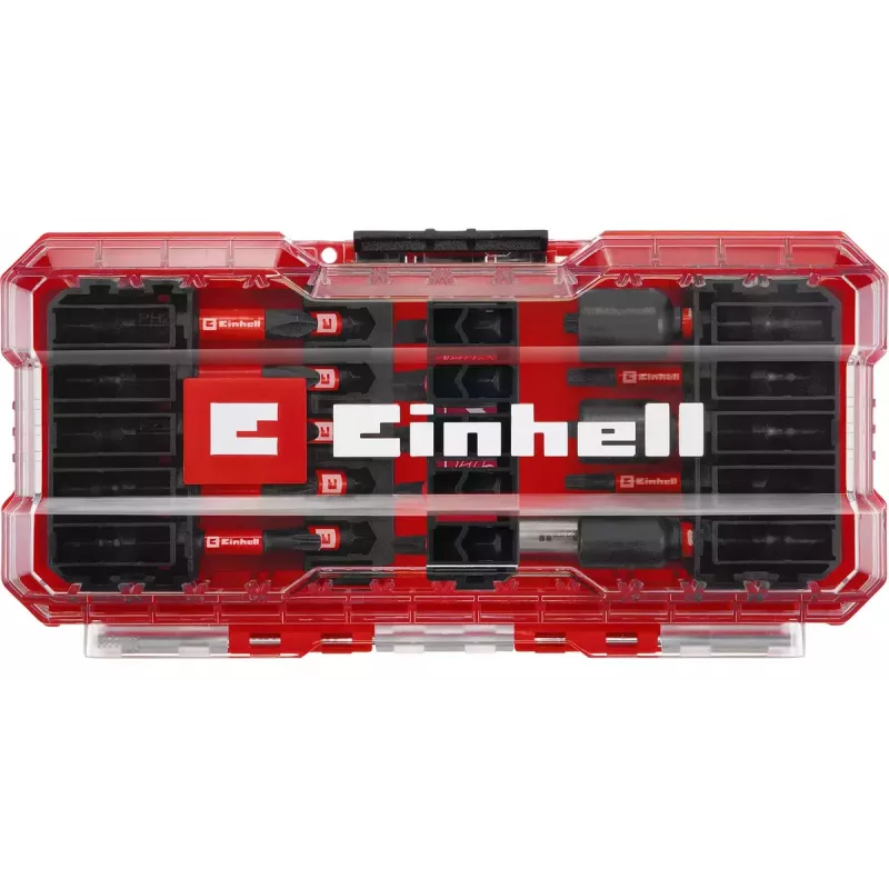 Conjunto de pontas de chave de fendas Einhell 49108703 28 peças aço