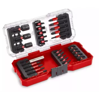 Conjunto de pontas de chave de fendas Einhell 49108703 28 peças aço