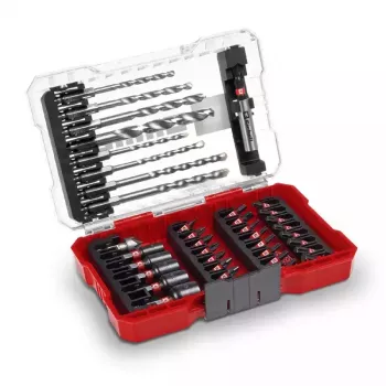 Conjunto de brocas Einhell 49108763 39 peças 25 mm de comprimento