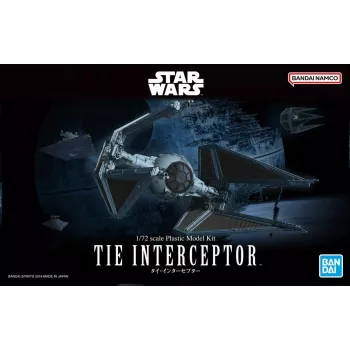 Modelo em plástico REVELL TIE Advanced escala 1/72 — design Bandai, kit de montagem