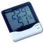 Estação meteorológica digital TFA-Dostmann 30.5002 preto branco humidade 10–99% temperatura -10 a 60°C
