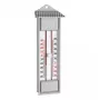 Termómetro ambiente de líquido tfa dostmann 10.3014.14 para interior/exterior, visor analógico, F/°C, 232×32×80 mm, cinzento