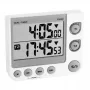 Temporizador de cozinha digital TFA-Dostmann 38.2025 branco 5999 min