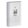 Estação meteorológica interior/exterior tfa dostmann Casa White LCD a pilhas — sem fios 0,433 GHz, AA 1,5 V, 141×100×48 mm