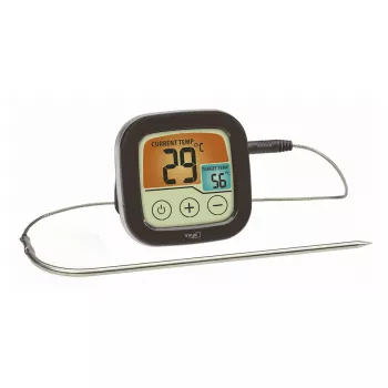 Termómetro de carne para churrasco digital tfa dostmann 14.1509.01 — pilha AAA, 72×72×25 mm