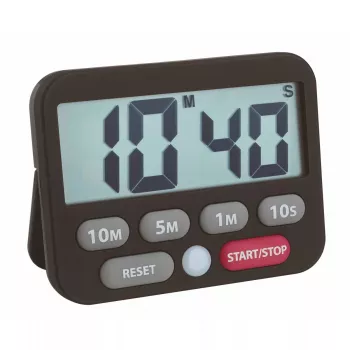 Temporizador de cozinha digital TFA-Dostmann 38.2038.01 99 min preto cinzento vermelho branco