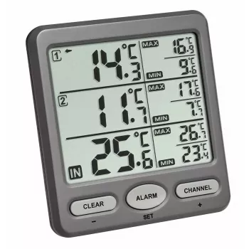 TFA-Dostmann 30.3062 sensor de temperatura interior/exterior autónomo sem fios