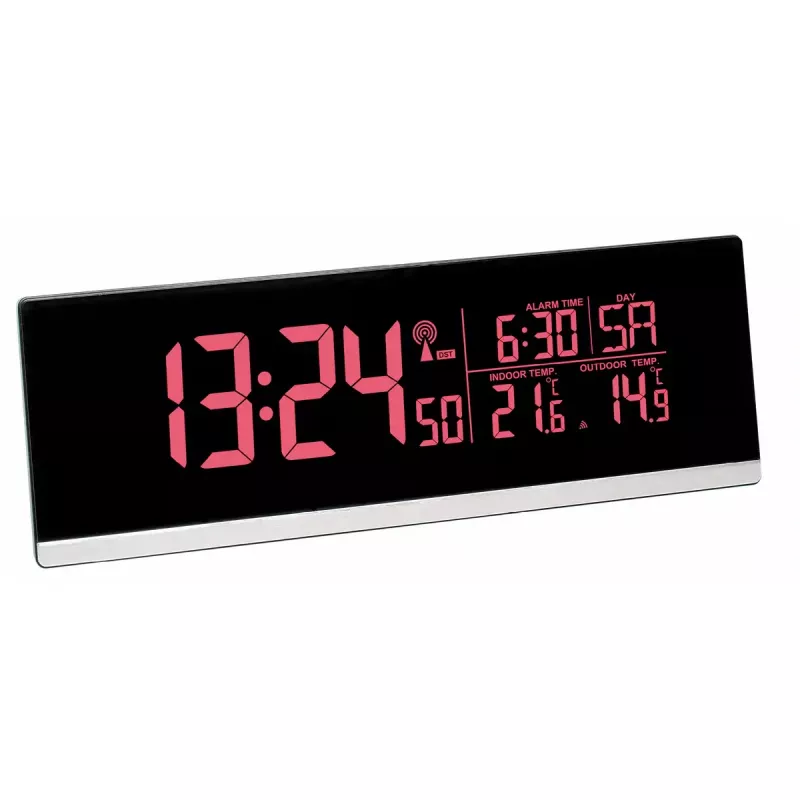Despertador digital TFA-Dostmann 60.2548.01 preto a pilhas