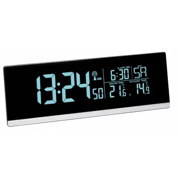 Despertador digital TFA-Dostmann 60.2548.01 preto a pilhas