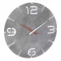 Relógio de parede TFA-Dostmann CONTOUR redondo cinzento branco 35 cm